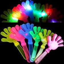 MANITAS APLAUDIDORAS CON LUZ