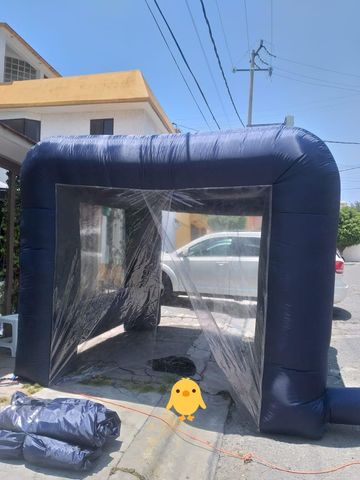 CARPA TIPO CUBO CON PAREDES