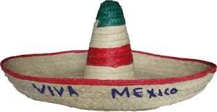 SOMBREROS TRICOLOR
