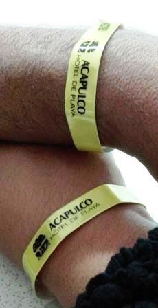 PULSERAS DE 
PAPEL TYVEK