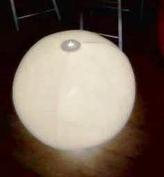 PELOTA GIGANTE CON LUZ LEDS