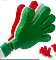 MANITAS APLAUDIDORAS TRICOLOR