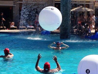 PELOTAS PARA EVENTOS EN ALBERCA
