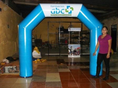 ARCOS Y METAS CON SU PUBLICIDAD
