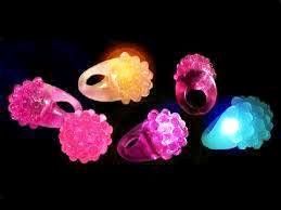 ANILLOS DE GOMA CON LUZ
