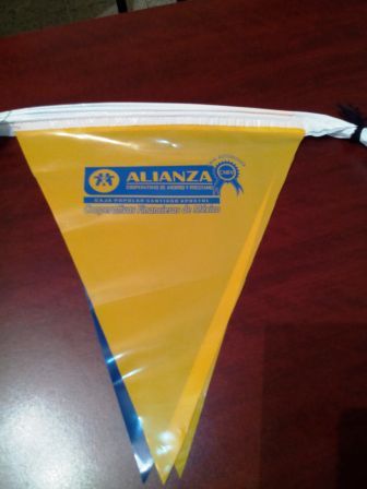 BANDERINES CON PUBLICIDAD