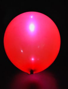 GLOBO DE LATEX CON LUZ