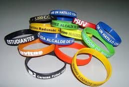 PULSERAS CON SERIGRAFÍA