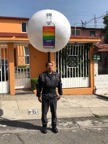 PELOTAS DE 1 MT CON MOCHILA