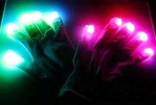 GUANTES CON LUZ