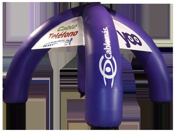 CARPAS INFLABLES CON LOGOTIPOS