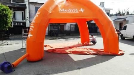 CARPAS INFLABLES DE 3 X 3 MTS