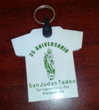 LLAVEROS CON LOGOS IMPRESOS