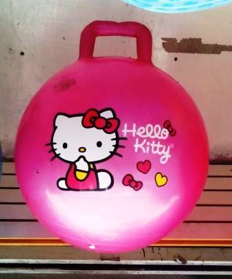 PELOTAS SALTARINAS CON ESTMAPADOS DE CARICATURAS