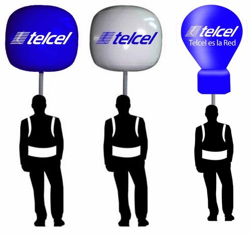 INFLABLES CON PUBLICIDAD MÓVIL