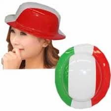 BOMBINES DE PLÁSTICO TRICOLOR
